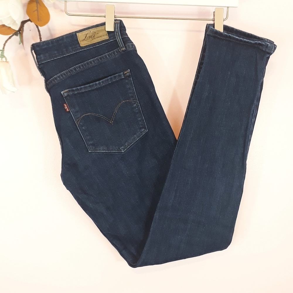 Levi Demi Curve Skinny Dark Wash Jeans Size 27/4